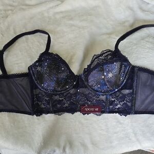 Adore Me Women's Starry Night Bra - Blue